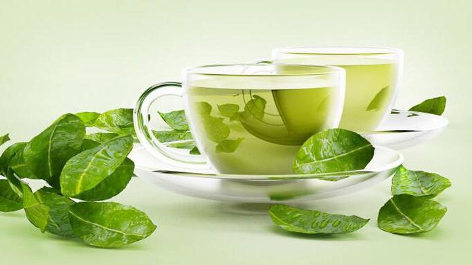 Zöld levél tea