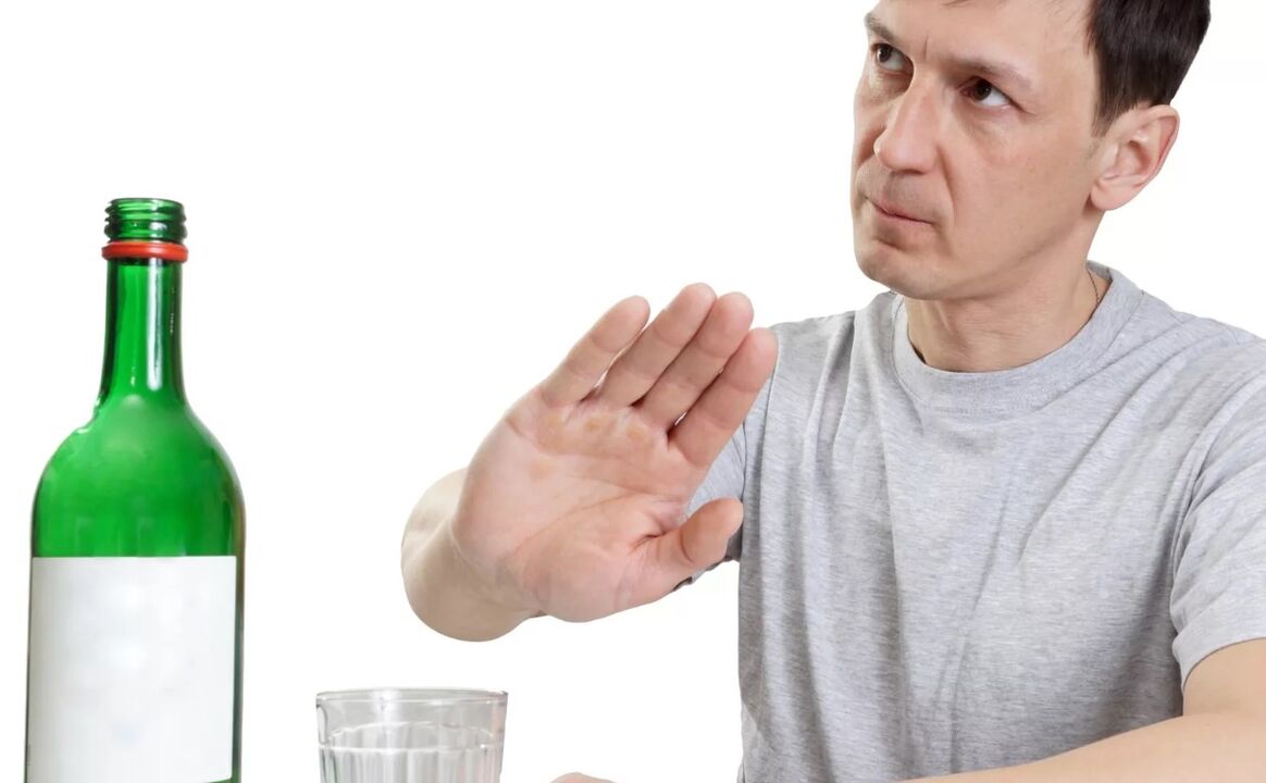 Az alkohol elhagyása